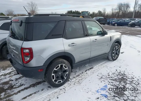 2021 Ford Bronco Sport Outer Banks из США, поврежденный, VIN 3FMCR9C68MRA29108